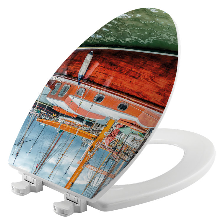 House & Homebody Co. Elongated Toilet Seat and Lid Wayfair Canada